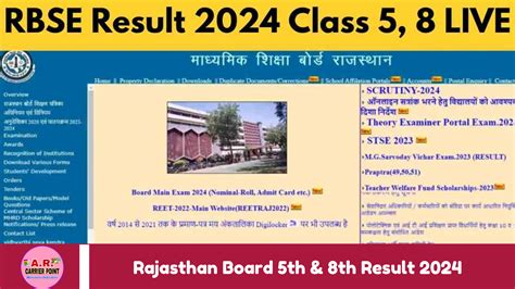 shaladarpan 5th result|Integrated ShalaDarpan, Rajasthan : 5th & 8th Exam.